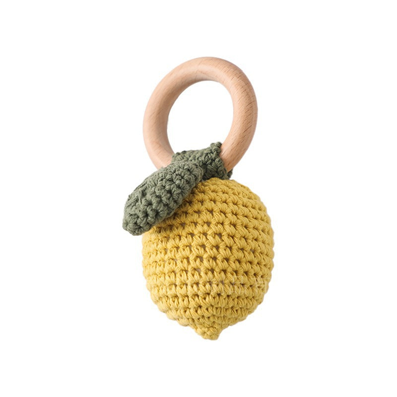 Handmade Crochet Animal Baby Rattle Teether